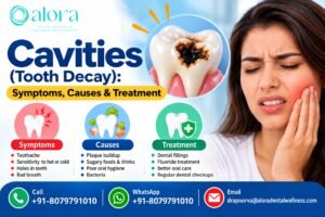 Read more about the article Cavities (Tooth Decay): Symptoms, Causes & Treatment